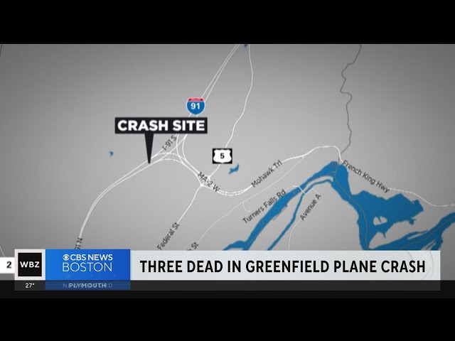 3 people killed in western Massachusetts small plane crash