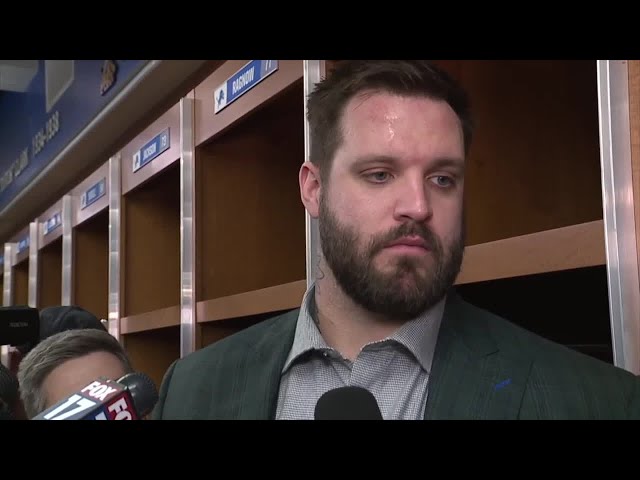 Taylor Decker on what it's like winning Lions first playoff game since 1991