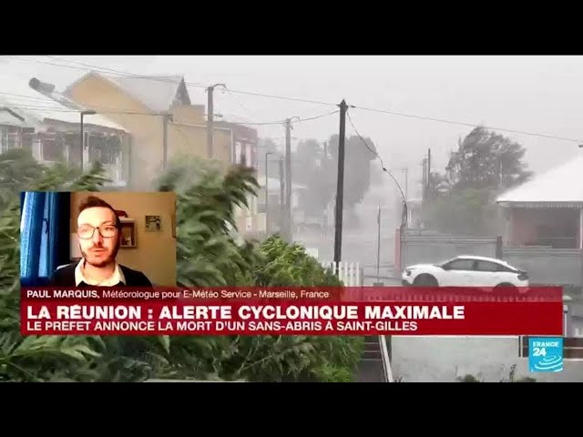 "Fortes pluies, rafales de vent, très fortes vagues : le cyclone Belal va être très intense&quo