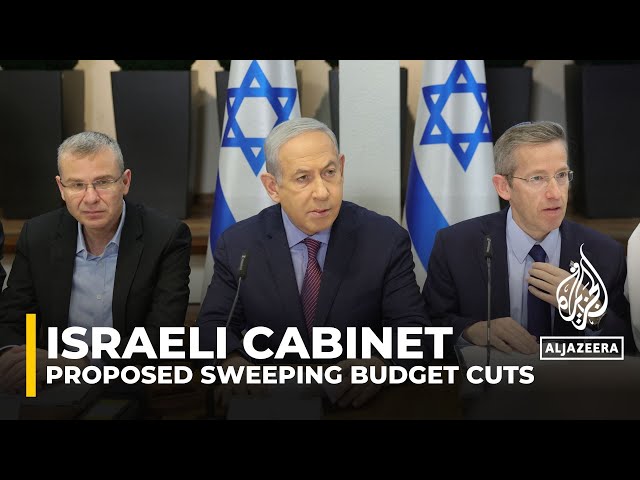 Netanyahu told his cabinet ministers to 'share in the burden’ of sweeping budget cuts