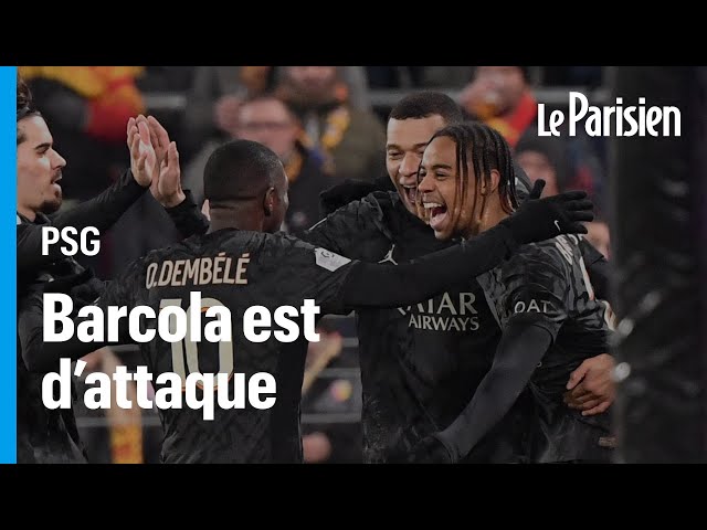 Lens-PSG (0-2) : « C'est important d'avoir cette connexion » avec Mbappé, savoure Barcola