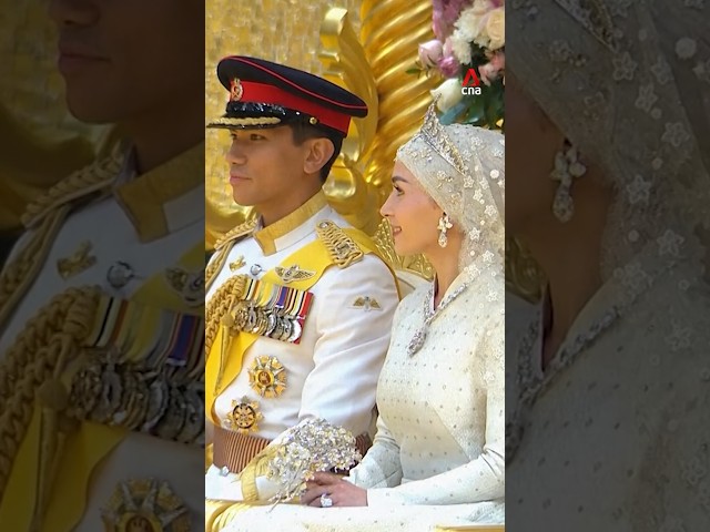 Brunei's Prince Abdul Mateen marries commoner fiancee Anisha Rosnah in royal wedding