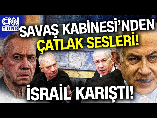 İsrail'in Savaş Kabinesi'nde Çatlak! Savunma Bakanı Toplantıyı Terk Mi Etti? #Haber