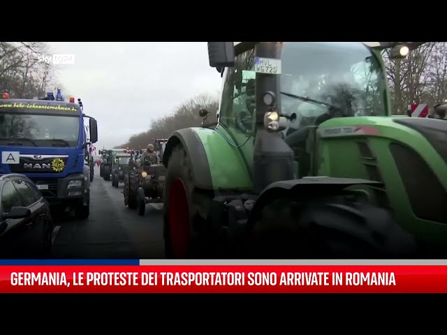 Germania, le proteste dei trasportatori arrivare in Romania