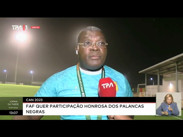 CAN 2023 - FAF quer participação honrosa dos palancas negras