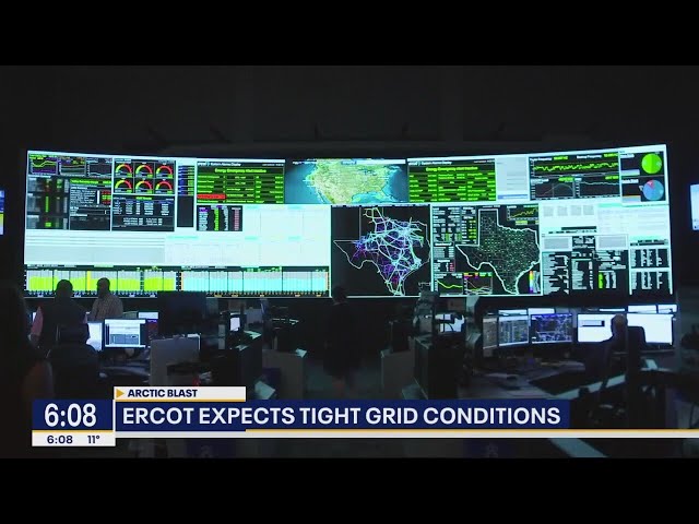 ERCOT expects tight grid conditions Monday