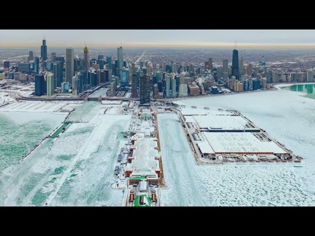 Chicago sight seeing despite the cold