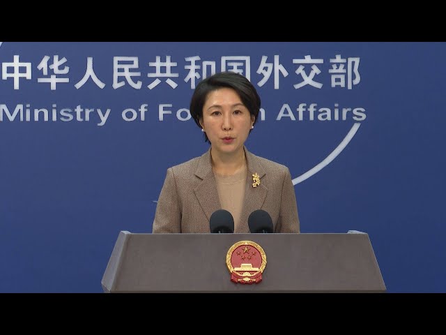 China appreciates Nauru's decision to sever "diplomatic relations" with Taiwan: FM sp