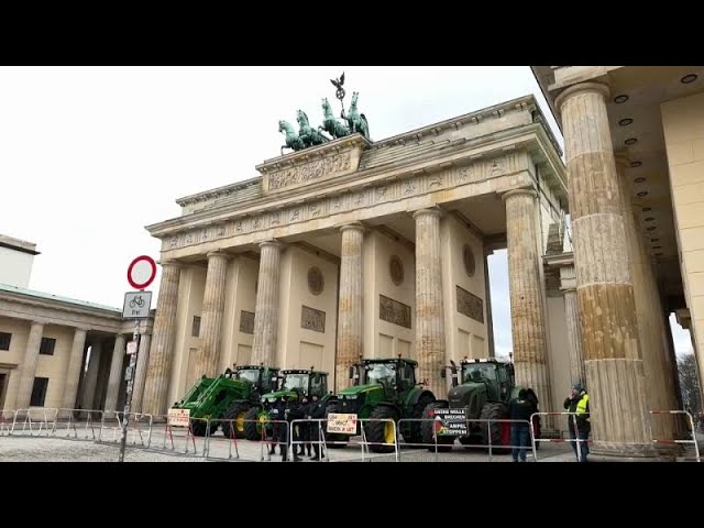 ⁣Bauern-Protest in Berlin: 10.000 Landwirte wollen Hauptstadt lahmlegen