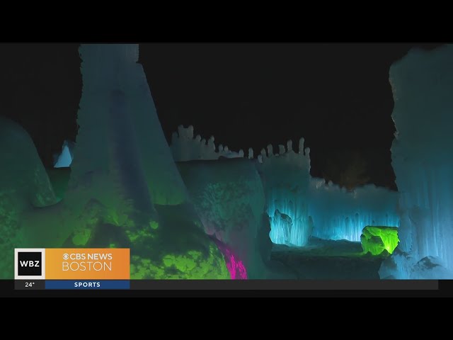 New Hampshire Ice Castles opening early thanks to cold weather