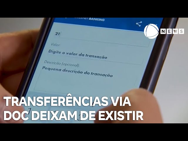 Transferências bancárias via DOC deixam de existir a partir desta segunda-feira