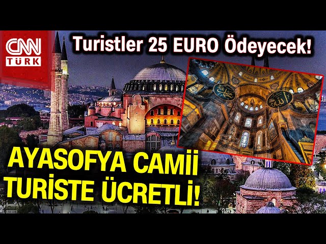 Ayasofya'da Camii'nde Yeni Dönem Başladı! #Haber