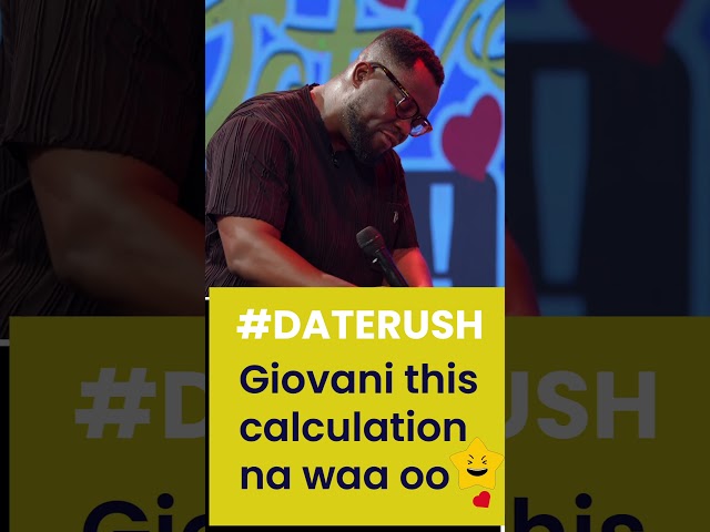 #DateRush: Gio Gio this your calculation na waa oo  but you catch am 