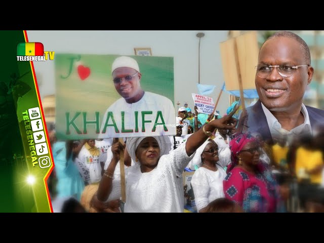 Dopé par un bain foule, Khalifa Sall prend l'engagement de redresser à travers un programme ric