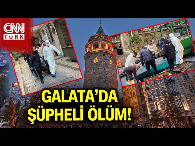 Galata'da Şüpheli Ölüm! Norveçli Turist Odasında Ölü Bulundu, Yunan Kadın Hastaneye Kaldırıldı