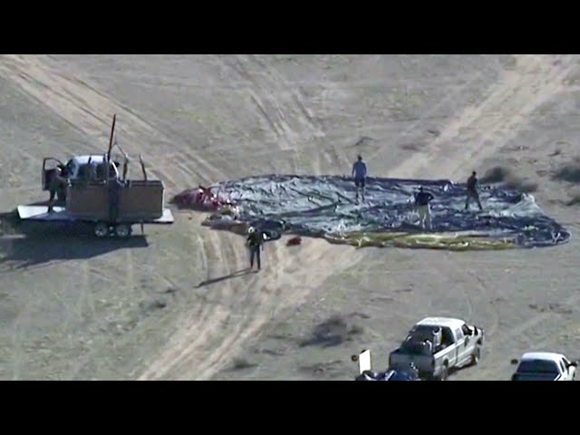 Four people killed after hot air balloon crashes in Arizona