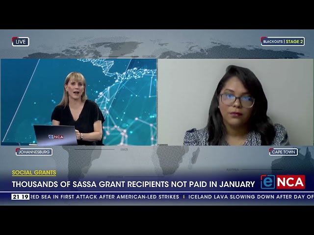 Thousands of Sassa grant recipients not paid in January