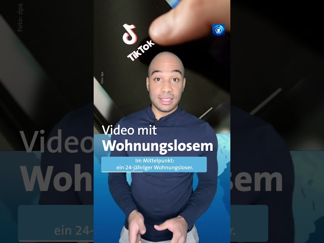 Mutmaßlicher Spendenbetrug: Influencer soll Obdachlosen ausgenutzt haben. #shorts #tagesschau