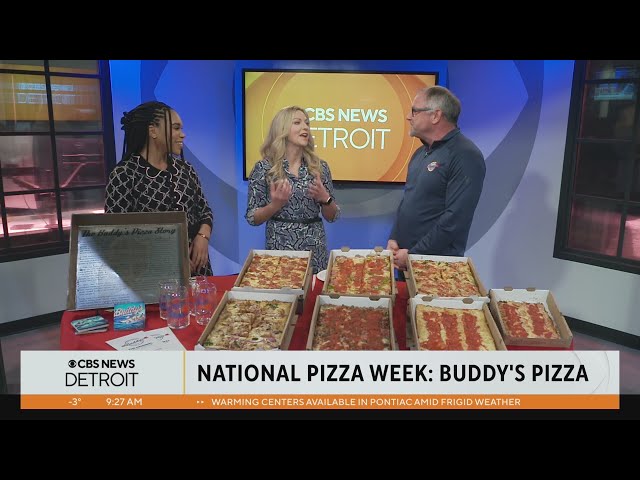 National Pizza Week with Buddy's Pizza