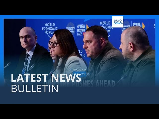 Latest news bulletin | January 15th – Evening