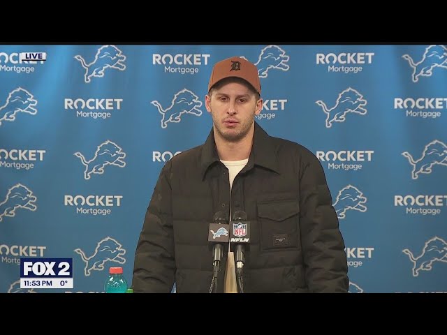 Detroit Lions Jared Goff on playoff win over Rams: it's about us