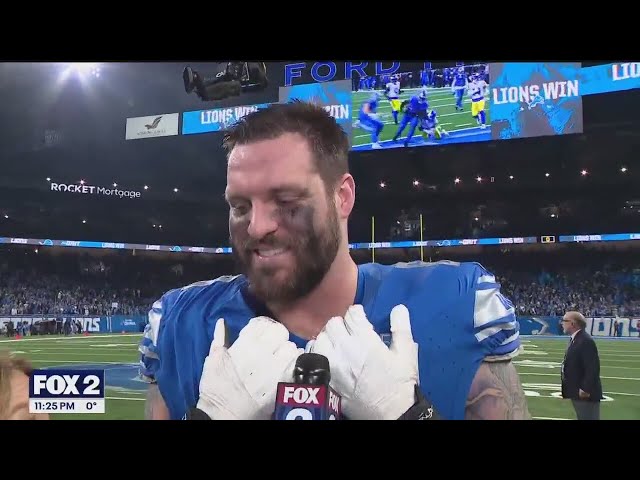 ‘8 years in the making’: Taylor Decker reflects on Lions playoff win