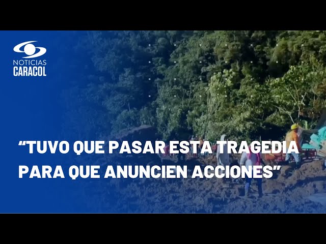 Carreteras del Chocó, un peligro latente: “Los gobiernos han abandonado nuestra red vial”