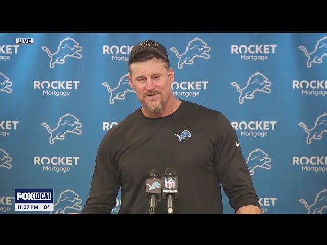 Detroit Lions’ Dan Campbell: Ford Field was electric