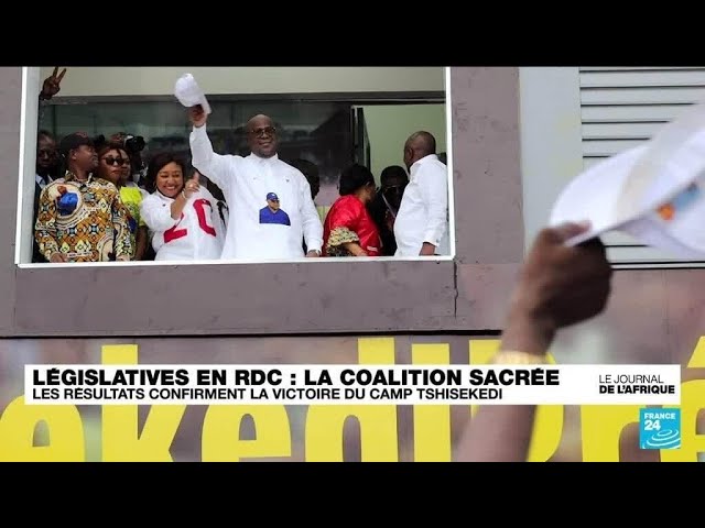 Législatives en RDC : la coalition du président F. Tshisekedi sacrée gagnante • FRANCE 24