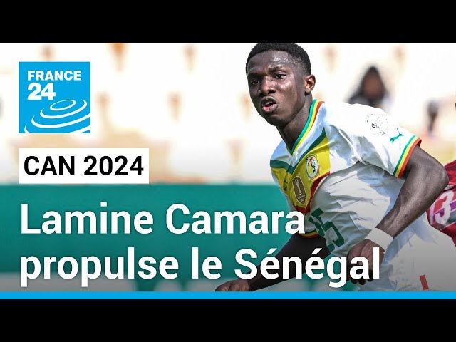 CAN 2024 : Le Sénégal avec sa pépite Lamine Camara surclassent la Gambie (3-0) • FRANCE 24