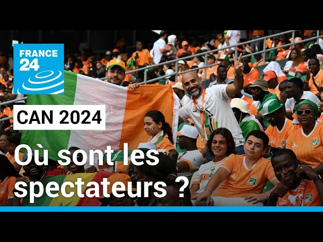 ⁣CAN 2024 : Où sont les spectateurs ? Le point sur les faibles affluences dans les stades