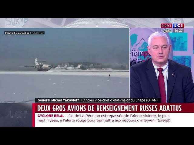 Deux gros avions de renseignement russes abattus