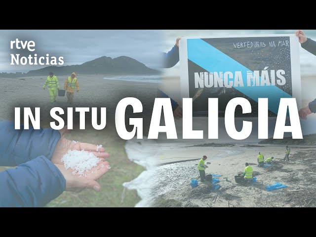 PÉLETS GALICIA: En la ZONA CERO de la MAREA de PLÁSTICO que AZOTA la COSTA GALLEGA | RTVE Noticias