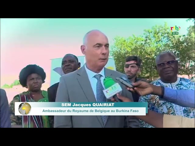 Une tournée de l'Ambassadeur du royaume de Belgique dans le Centre-Est du Burkina Faso