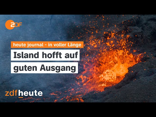 heute journal vom 15.01.2024 Bauern-Proteste, Vulkanausbruch auf Island, US-Urwahl in Iowa