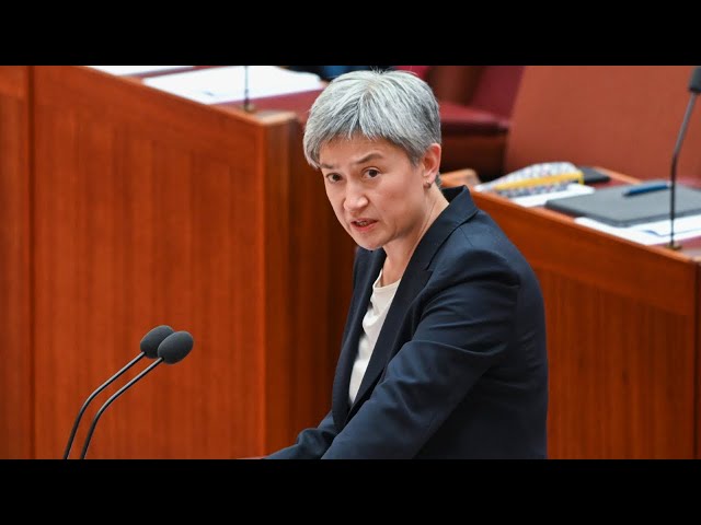 PM defends Penny Wong's decision not to visit October 7 sites