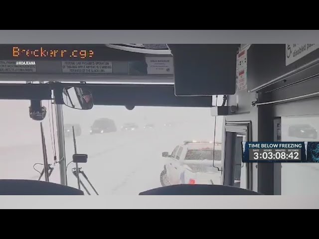 Snowstang gets stuck in snowy Colorado mountains