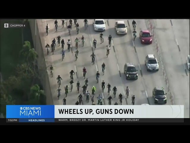 Riders take over Miami Streets on MLK Day