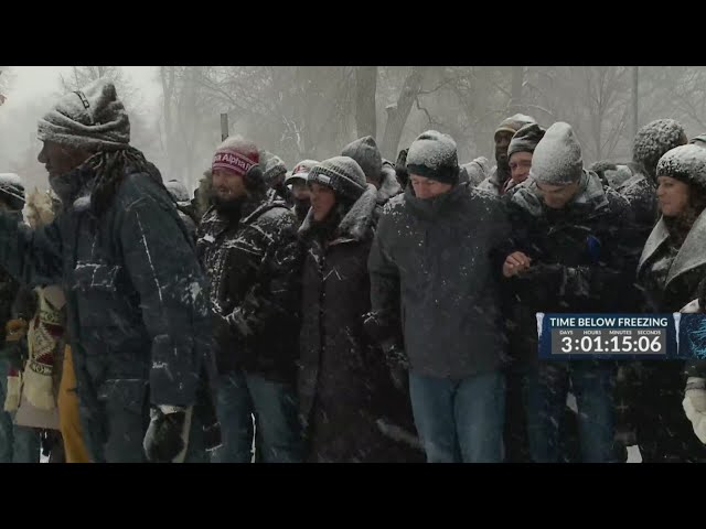 Denver MLK Marade goes on despite subzero temperatures