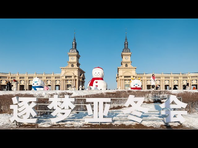 Live: Giant snowman makes annual appearance in northeast China's Harbin – Ep. 16