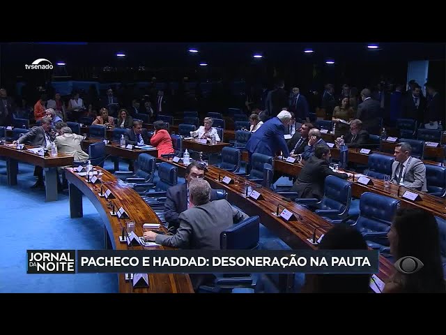 Pacheco e Haddad: desoneração na pauta