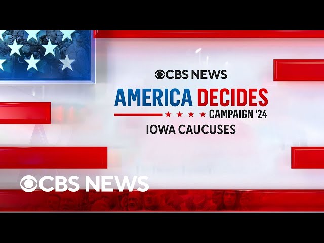 Trump wins Iowa caucuses and DeSantis takes second place, CBS News projects | full coverage