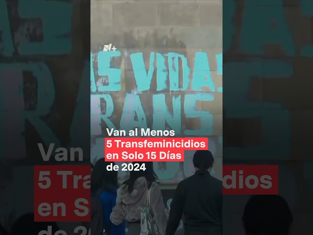 Van al menos 5 transfeminicidios en solo 15 días de 2024 - N+ #nmas #shorts #lgbt