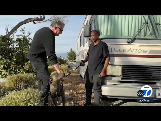 Good Samaritan helps SoCal homeless man and his dog get back on their feet