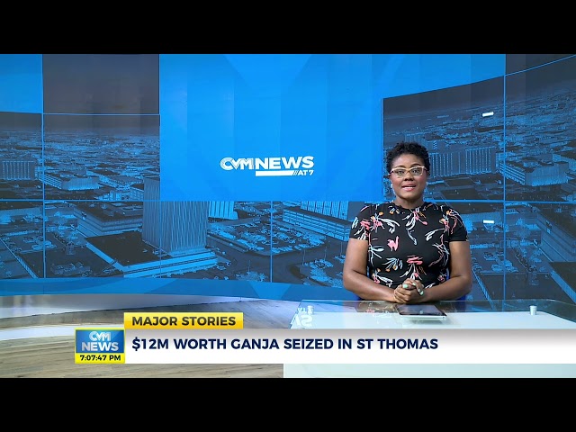 Over 1200kg Of Ganja Seized In St. Thomas, Five Men In Custody| CVM NEWS DEC 29, 2023 | CVMTV