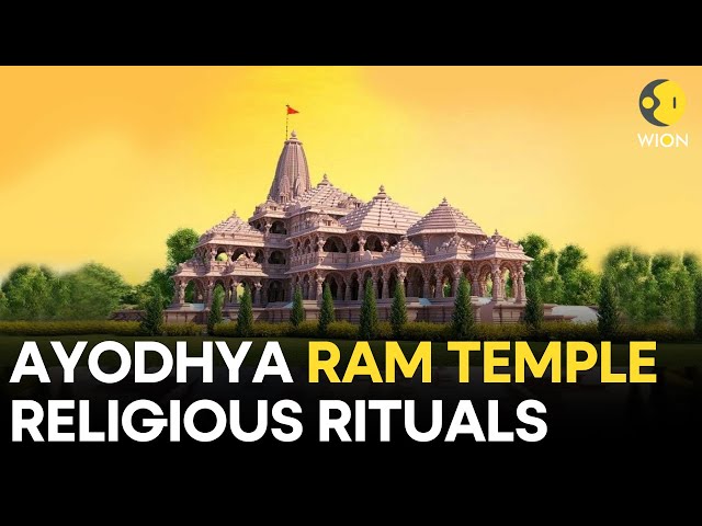 Ram Mandir Ayodhya LIVE: Religious rituals for Ram Mandir 'Pran Pratistha' ceremony begins