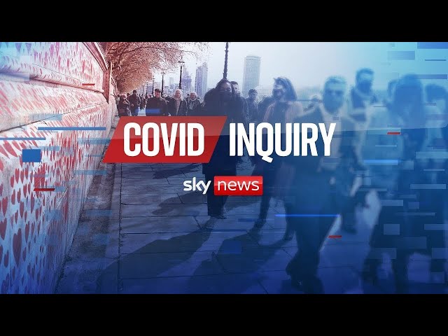 Watch live: COVID Inquiry | Tuesday 16 January