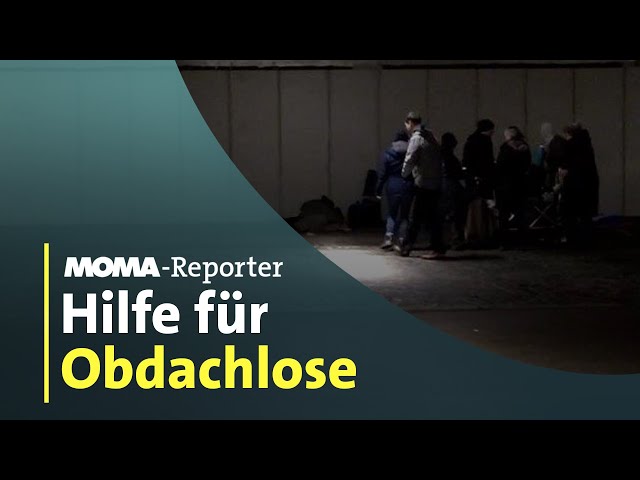 Gegen die Kälte: Hilfe für Obdachlose vom „Kältebus“ | ARD-Morgenmagazin