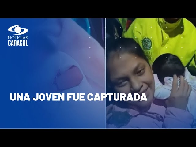 En impactante operativo, rescatan a bebé de 16 días secuestrada en Calarcá