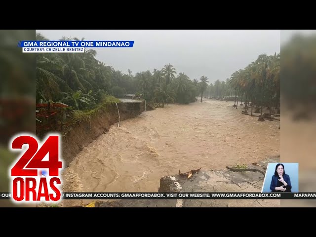 Malawakang pagbaha, nagpalubog sa maraming lugar sa Davao Region | 24 Oras